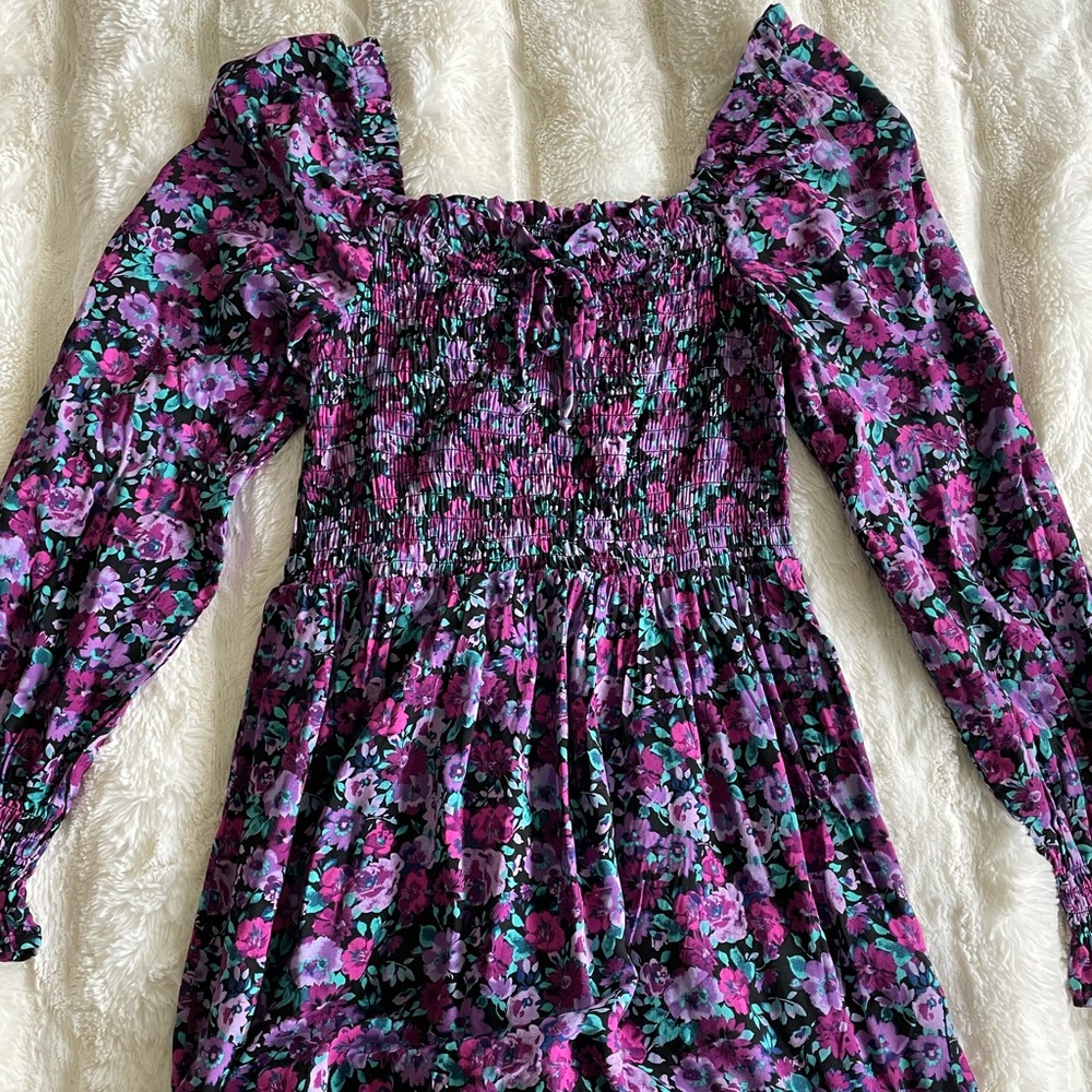 Target Off The Shoulder Floral Ruffle Dress